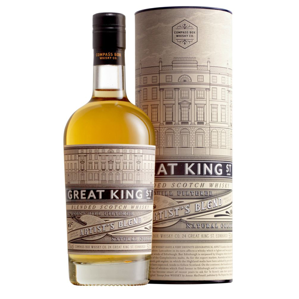Whisky Great King The Artist's Blend - Single Malt Botella 500c