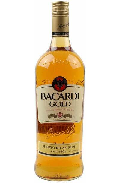 Ron Bacardi Carta Oro - Dorado Botella 1L