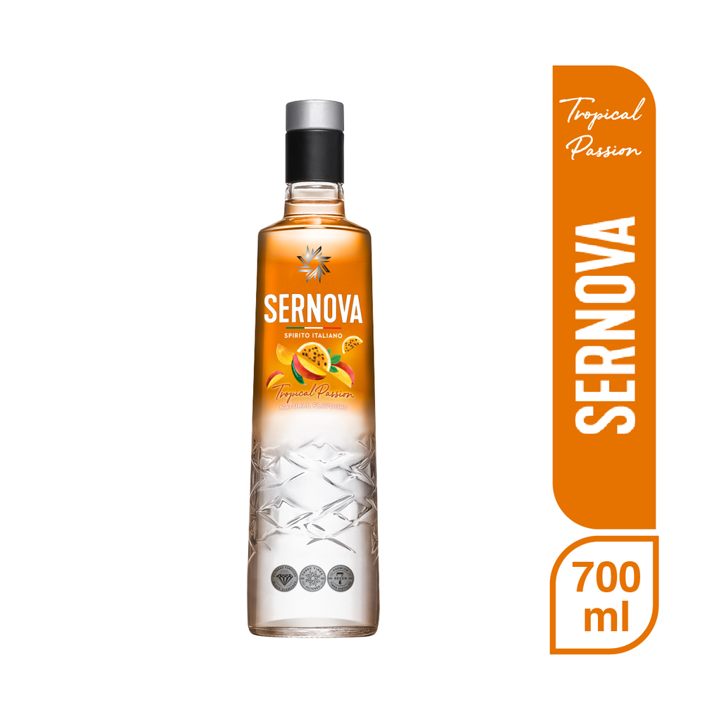 Vodka Sernova - Tropical Passion Botella 750c