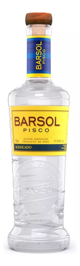 [RUB3ALC0564] Pisco Barsol - Acholado Botella 750c