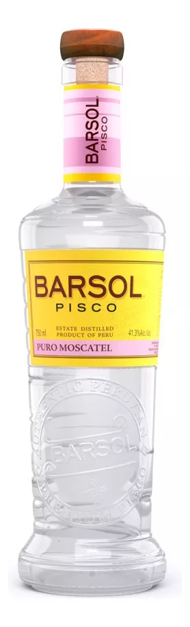 [RUB3ALC0566] Pisco Barsol - Moscatel Botella 750c