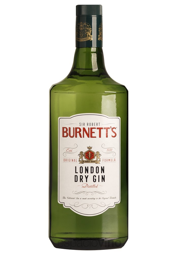 Gin Burnett'S - London Dry Botella 1L