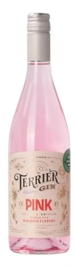 Gin Terrier - Pink Botella 750c