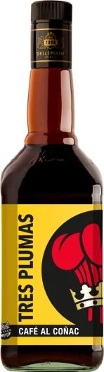 Licor Tres Plumas  - Cogñac Botella 750c
