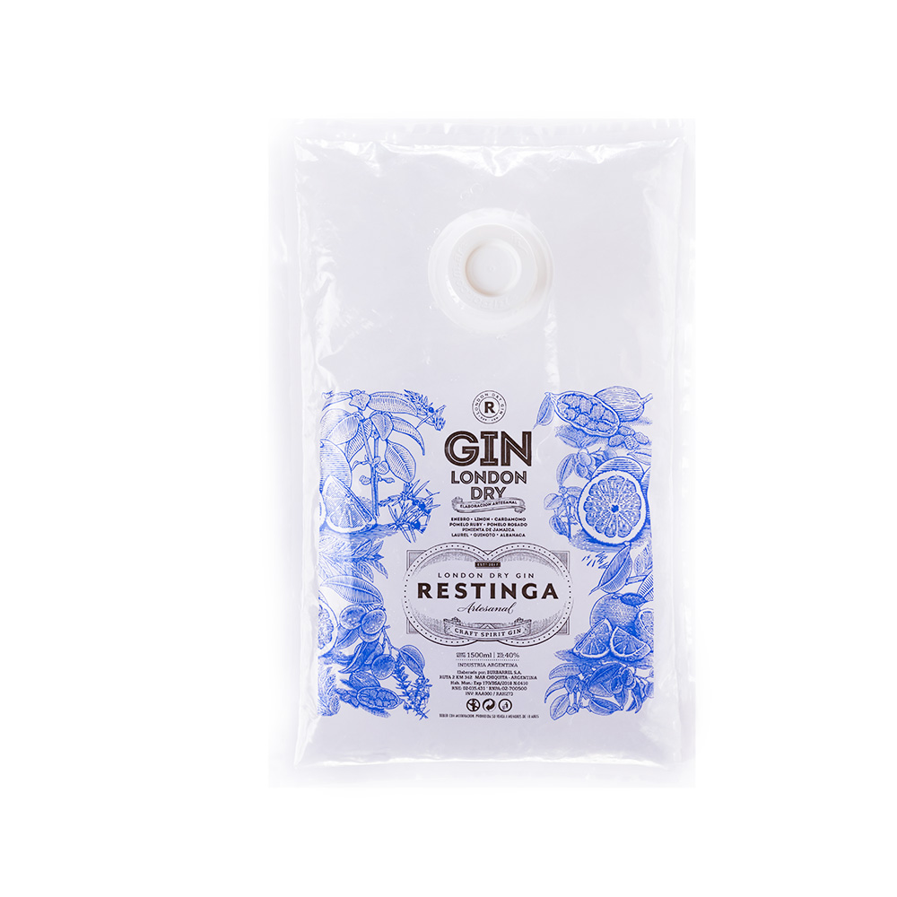 [1501] RESTINGA Gin - London Dry Bag Recarga 1.5L