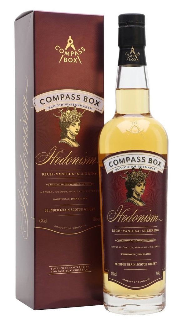 Whisky Hedonism - Single Malt Botella 700c