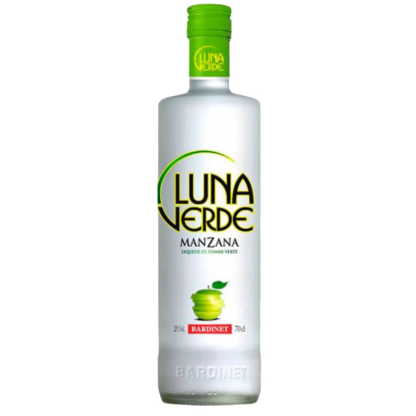 Bardinet Luna Verde - Licor de Manzana Botella 700c