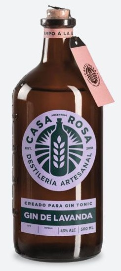 Gin Casa Rosa - Lavanda Botella 500c