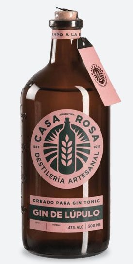 Gin Casa Rosa - Lupulo Botella 500c