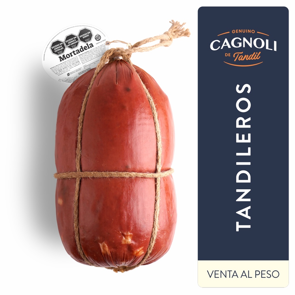 [COD 589] CAGNOLI Mortadela Bocha (Precio x Kilo)