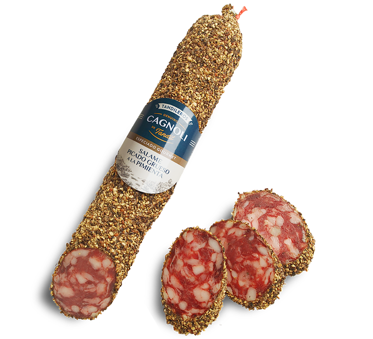 [COD 90] Cagnoli - Salame Pimienta (Precio x Kilo)