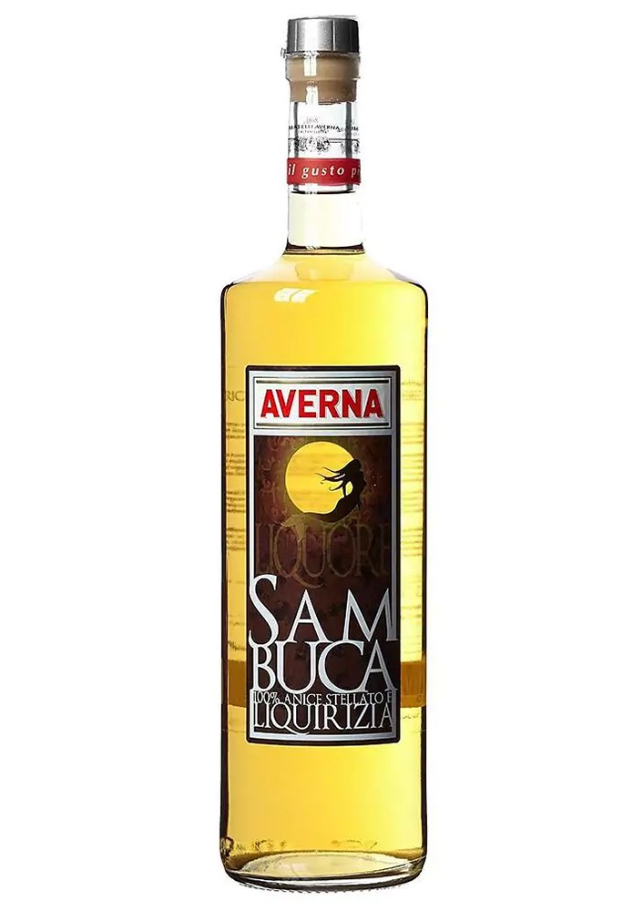 Averna - Sambuca 100% Anis Estrellado Liquirizia Botella 500c