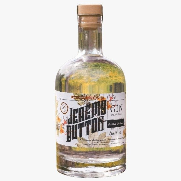Gin Jeremy Button - Destilado de verano Botella 750c