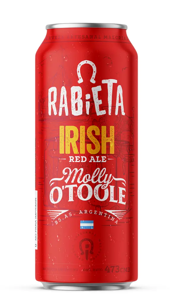 Cerveza Rabieta - Irish Lata 500ml