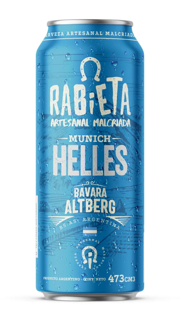 Cerveza Rabieta - Helles Lata 500ml
