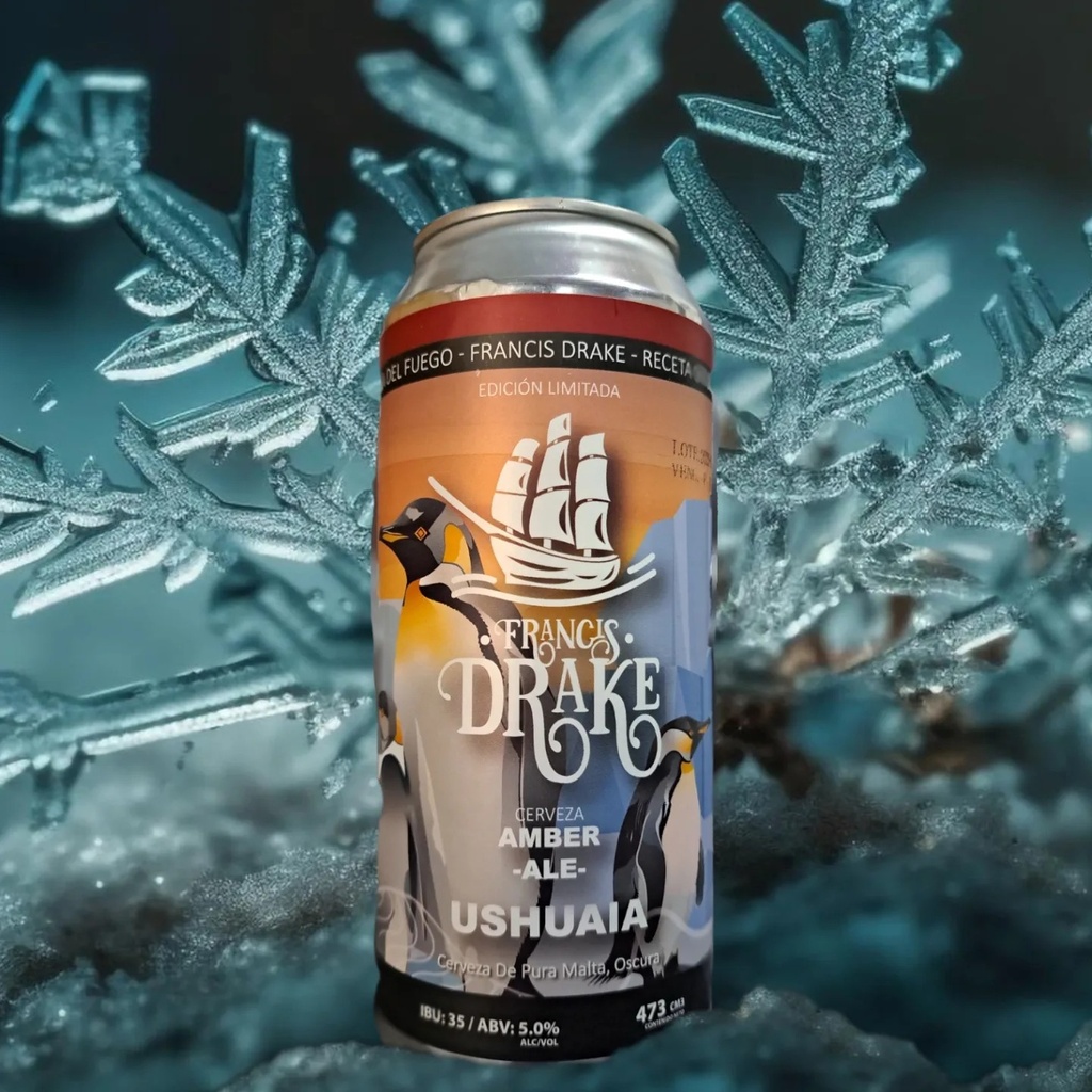 Cerveza Drake - Amber Ale - Lata 473ml