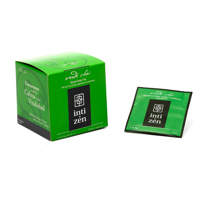 [103211] INTI ZEN Verde Chai - Caja 15 sobres
