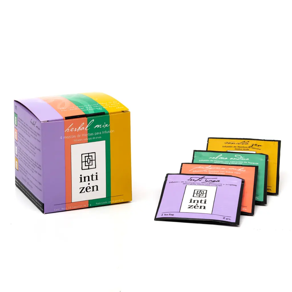Inti Zen Herbal Mix - Caja 15 sobres 