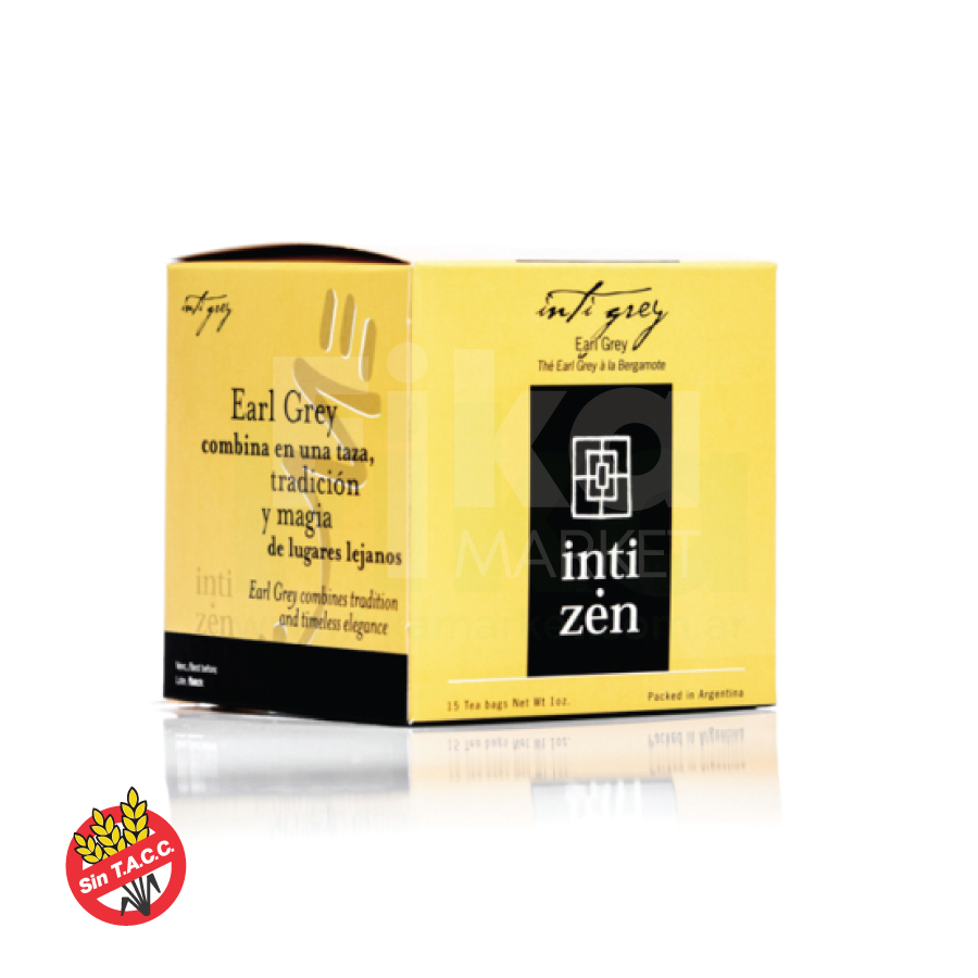 [101111] INTI ZEN Earl Grey - Caja 15 sobres