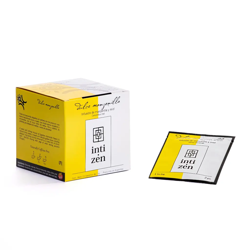 [104411] INTI ZEN Dulce Manzanilla - Caja 15 sobres