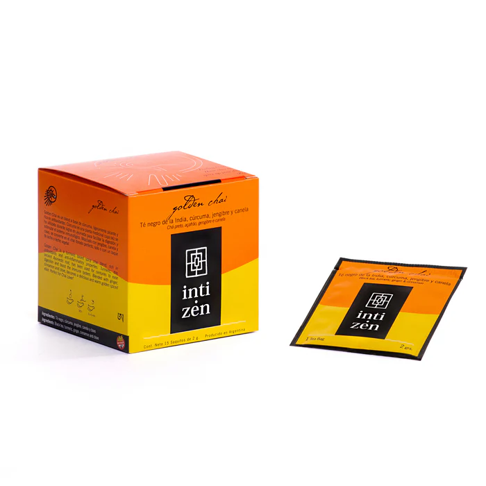 [102111] INTI ZEN Golden Chai - Caja 15 sobres