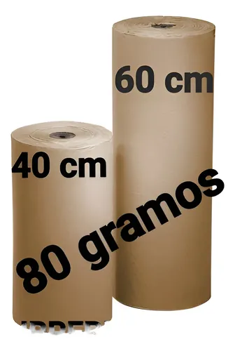 Bobina de papel - Kraft 40cm - 6kg 
