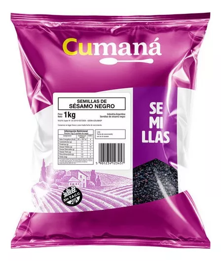 [12344] Cumana - Semilla - Sesamo Negro 1K