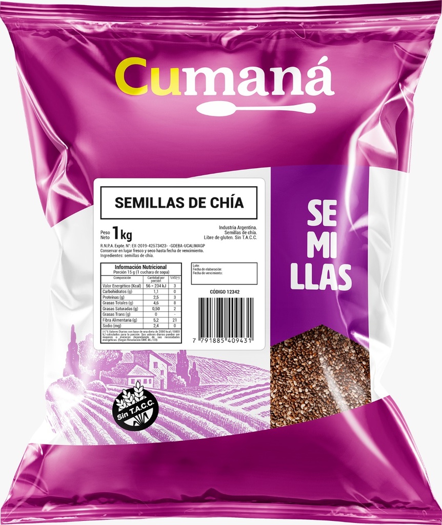 [12342] Semilla - Chia 1K