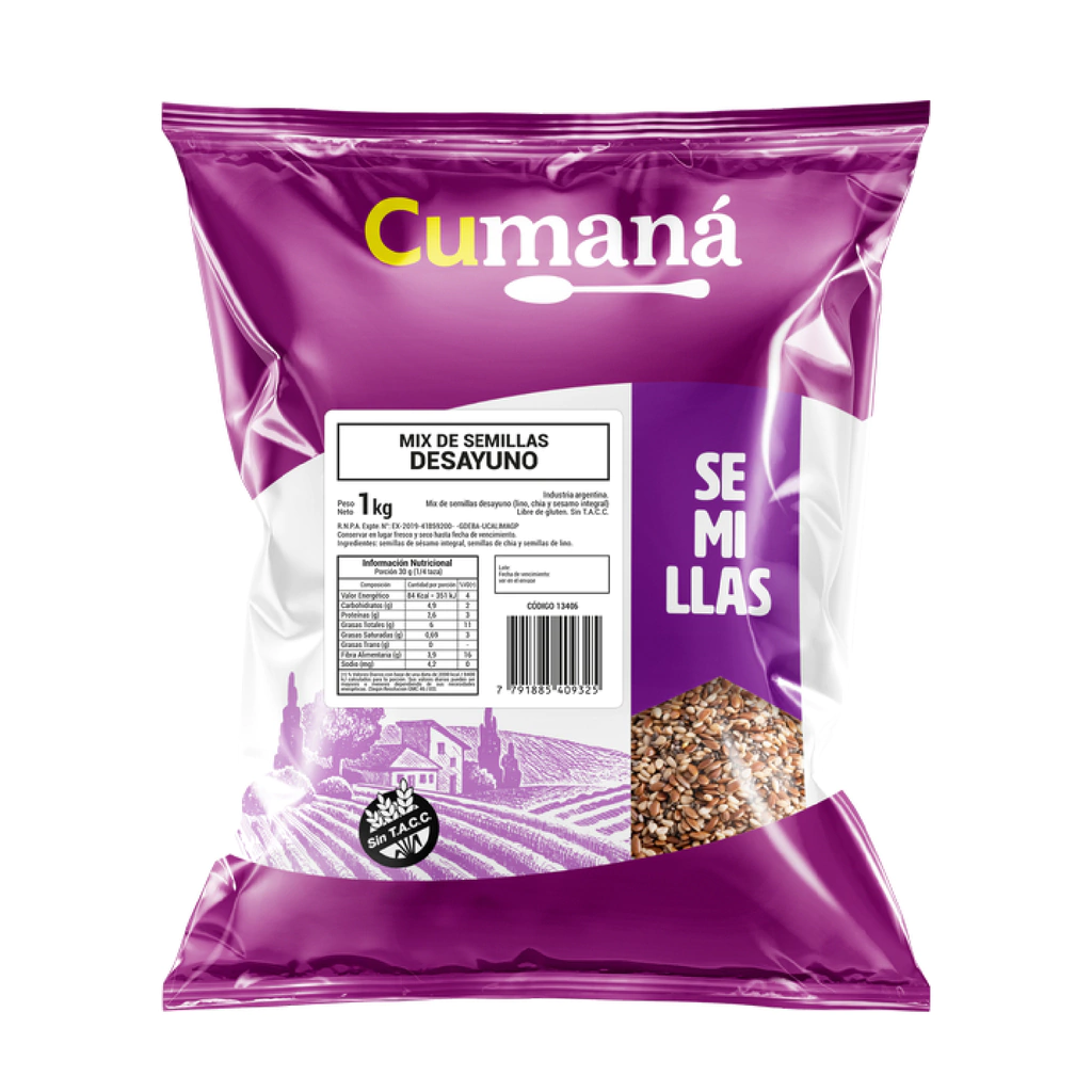[13406] Cumana - Semilla - Mix Desayuno 1K