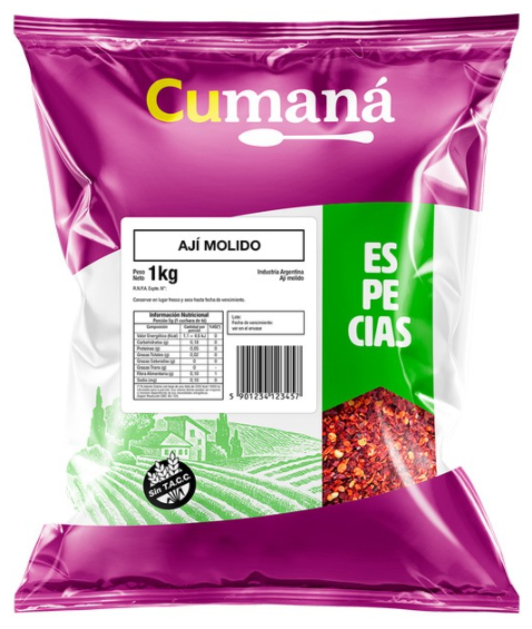 Especias - Aji Molido 1K