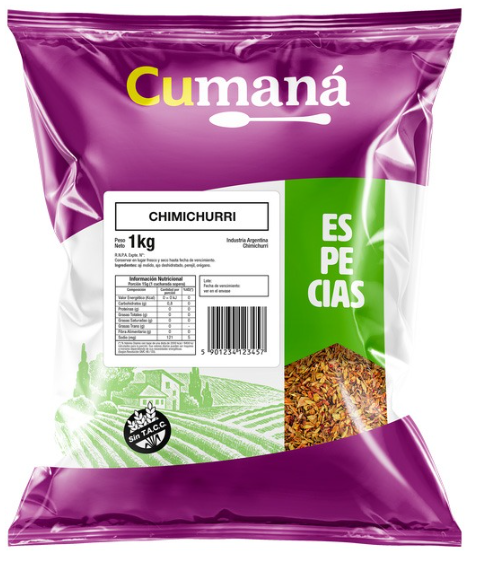 [13502] Cumana - Especias - Chimichurri Polvo 1K