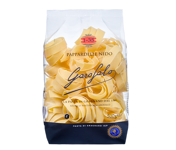 Garofalo Pasta Seca italiana - Pappardelle Nido 500g