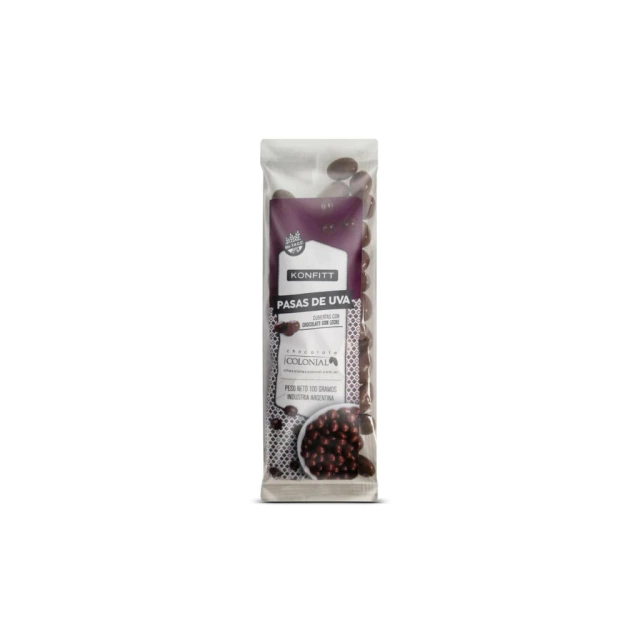 COLONIAL Pasas con Chocolate Con Leche 100g