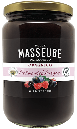 Masseube mermelada - Frasco 900g (Frutos del Bosque)