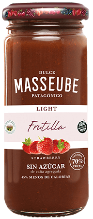 Masseube mermelada light - Frasco 262g