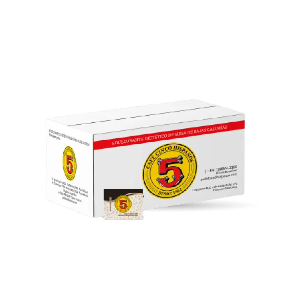SEGAFREDO edulcorante en sobres - caja 400u