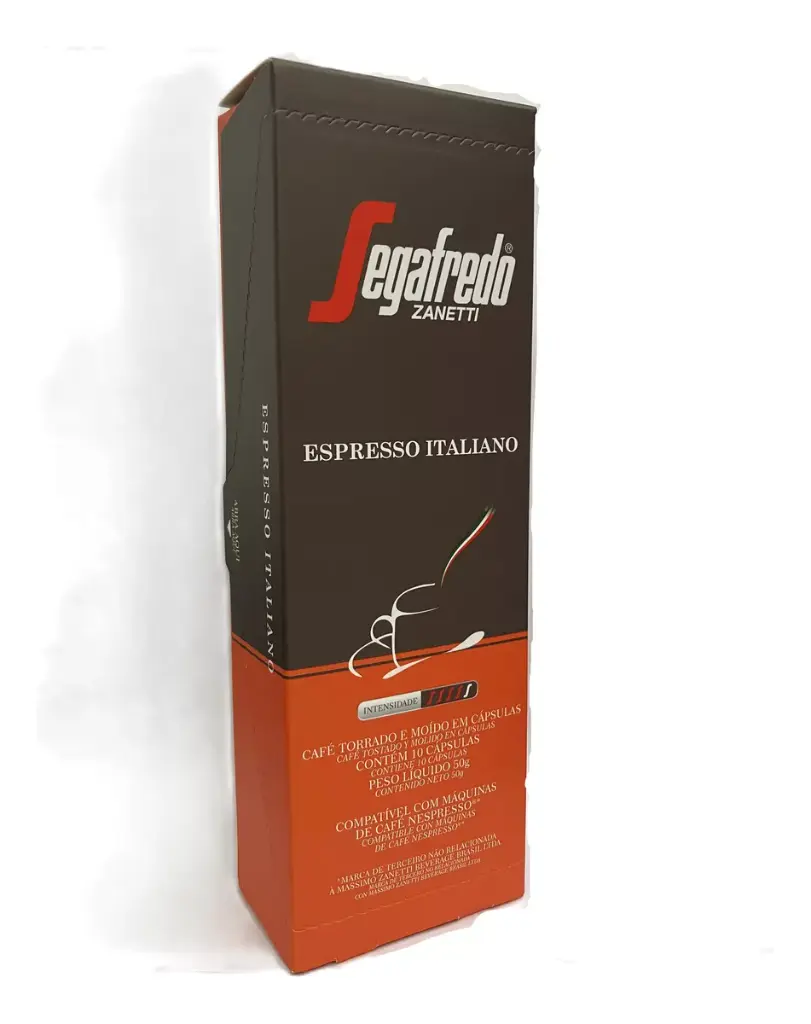Segafredo Espresso Italiano - Tira de 10 Capsulas Nespresso®