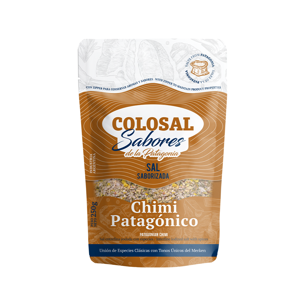 Colosal Sal Saborizada Chimi Patagonico 250g