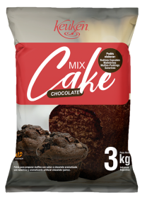 Keuken Premezcla Mix Cake Bolsa 3K  (Chocolate)