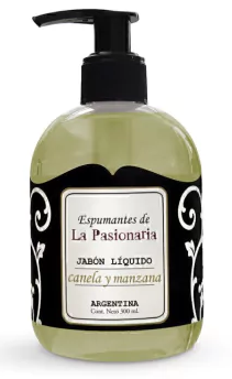 La Pasionaria - Jabon Liquido Canela y Manzana 300lt