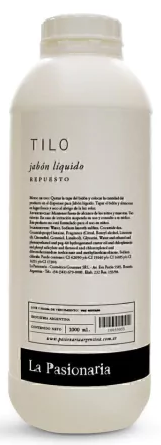 La Pasionaria - Repuesto Jabon Liquido Tilo 1L