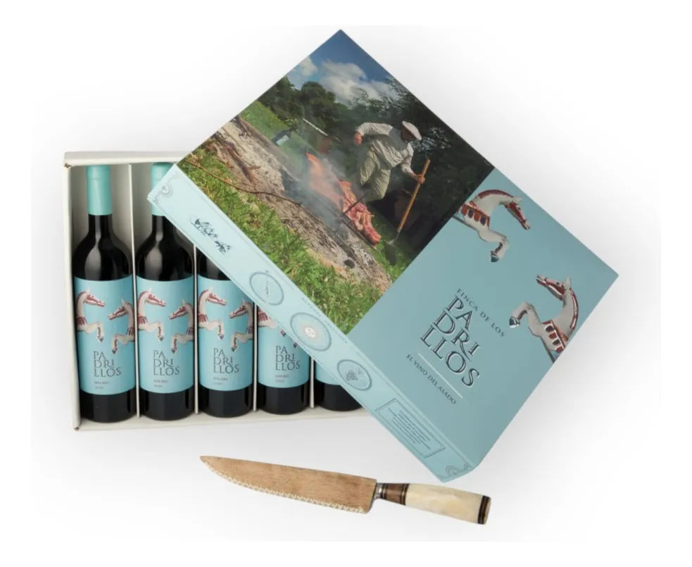 Padrillos Caja 6x750c + Cuchillo