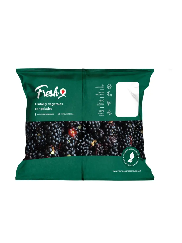 Fresh Fruta Congelada - Mora 1k