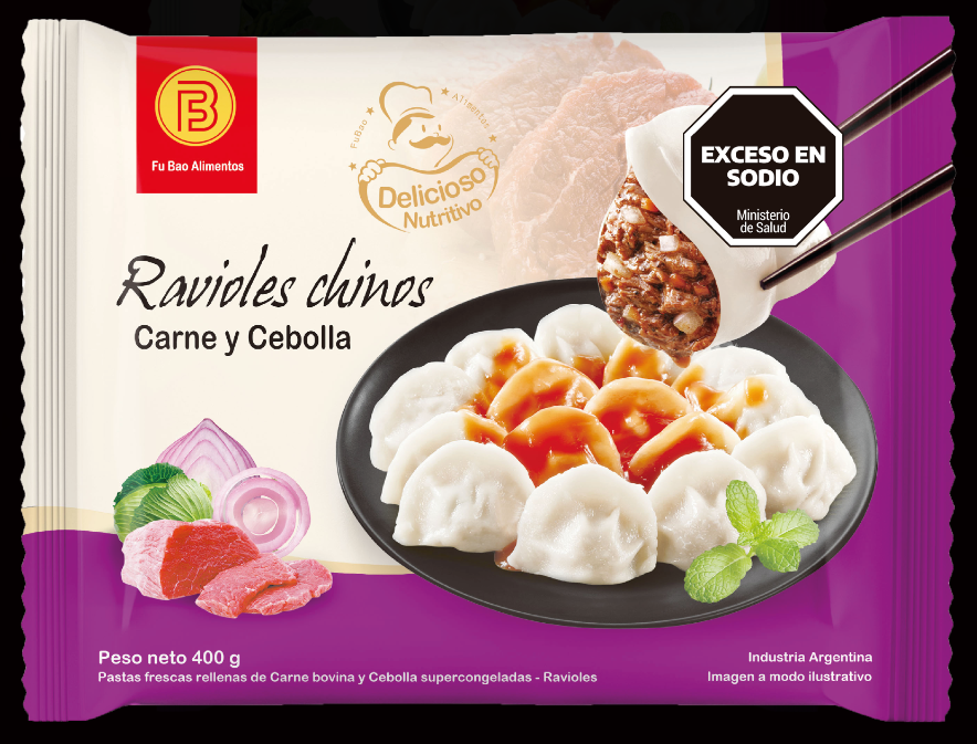Fu Bao Ravioles Chinos - Carne y Cebolla 400g