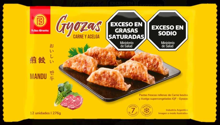Fu Bao Gyozas - Carne y Acelga 276g