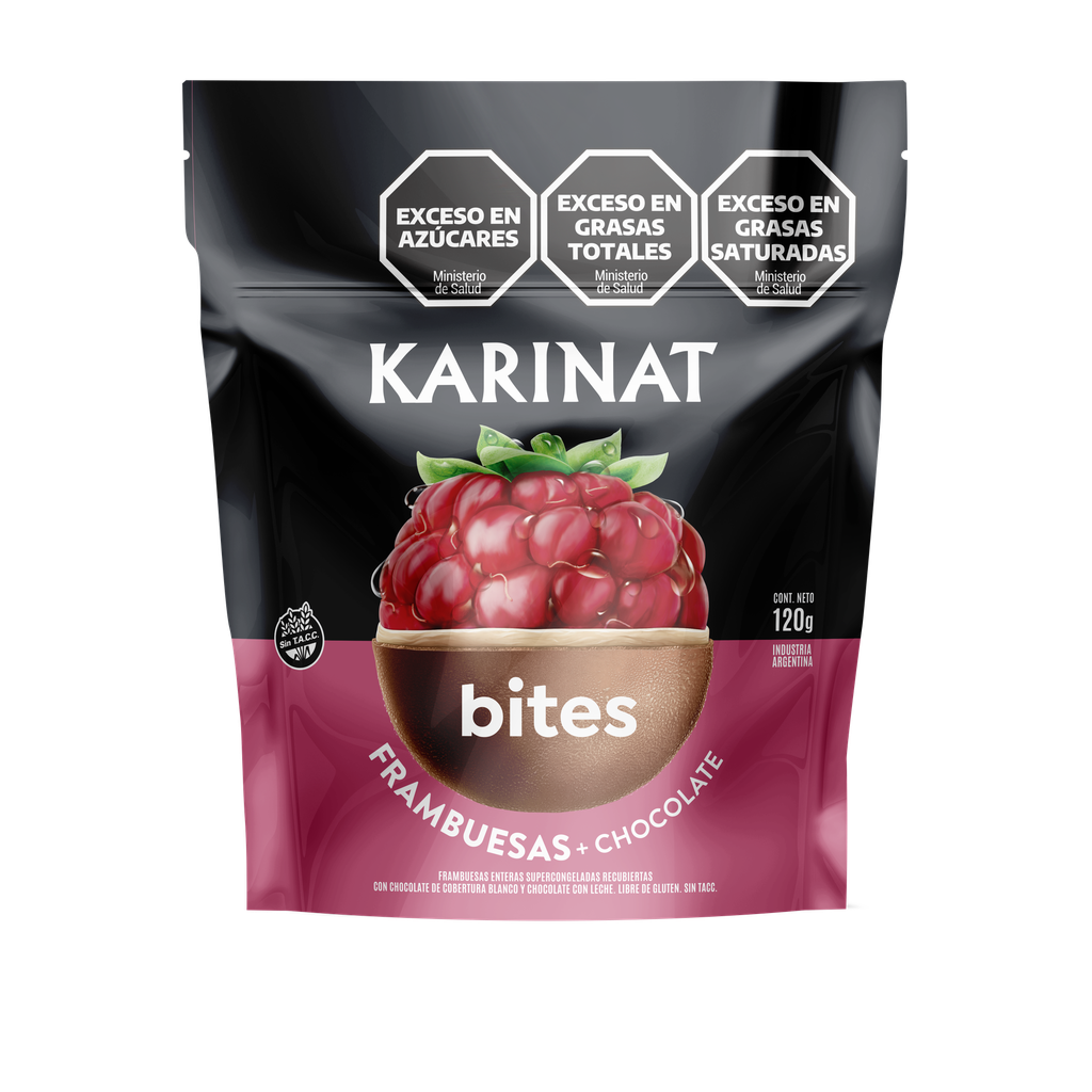 Karinat Bites - Frambuesa 120g