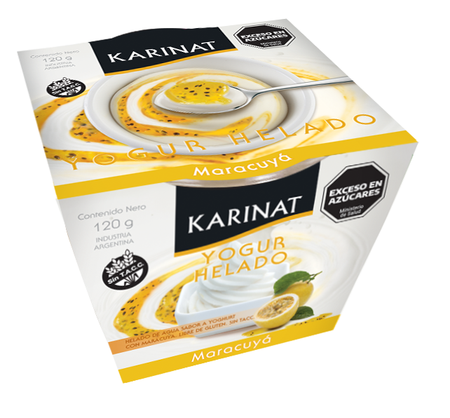 [8307] Karinat Yogur Helado - Maracuya 120g
