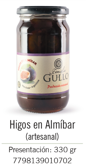 Gullo - Higos en almibar - Frasco 330g