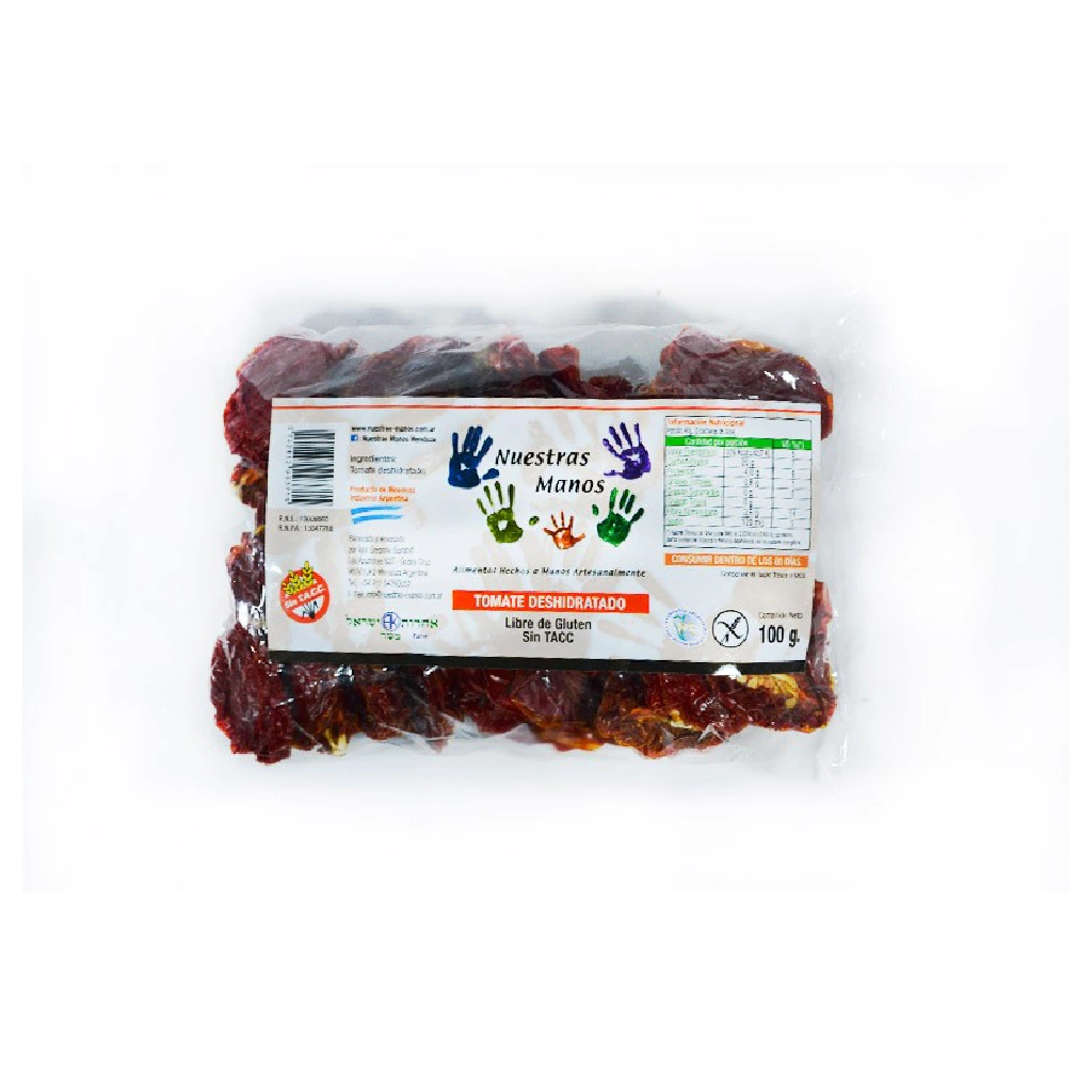Nuestras Manos - Tomate deshidratado 100g