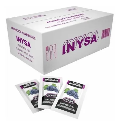 Inysa Aceto Balsámico 8cm2 x 200 sobres